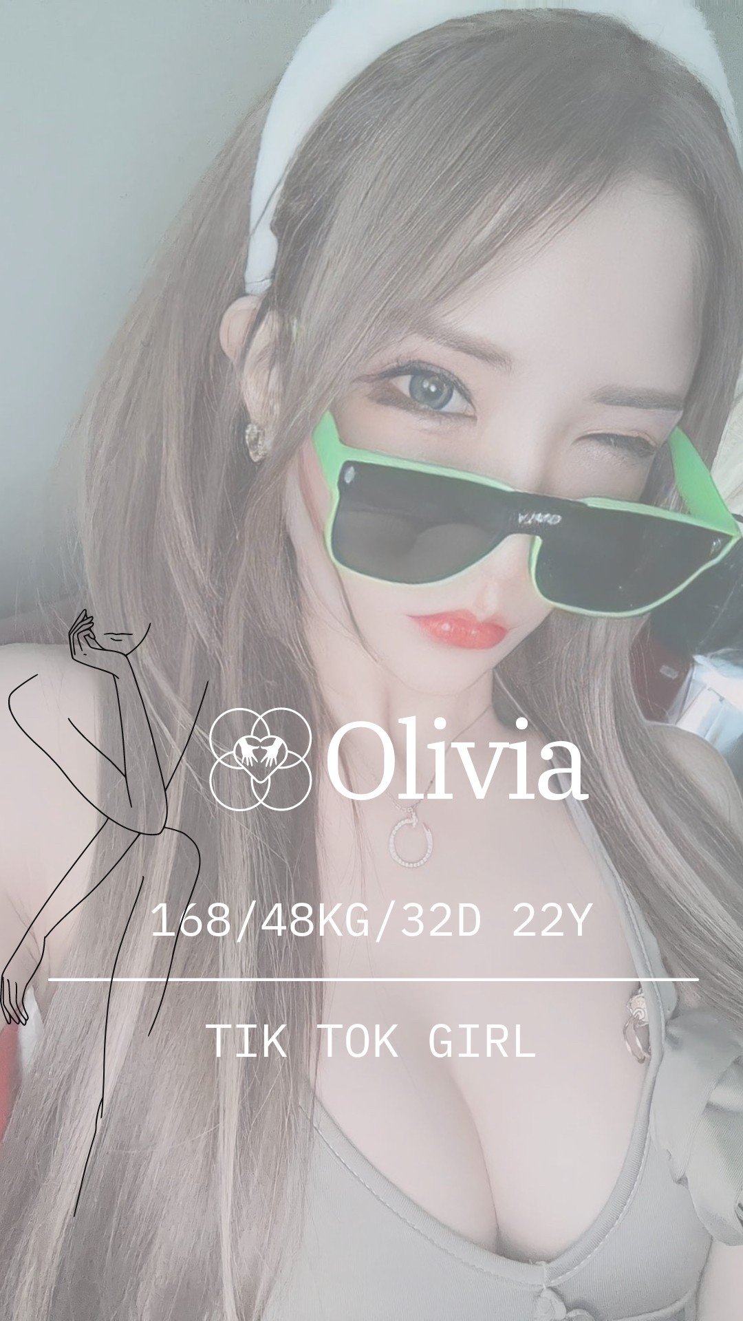 高雄定點茶:奧莉薇亞 168/48/D/22Y